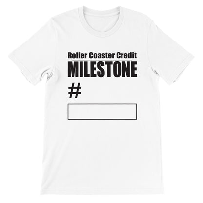 Roller Coaster Credit Milestone Shirt